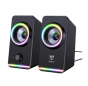 ONIKUMA X6 Gaming Speaker 2.0 Channel RGB Light Computer Speaker Stereo Bass Touch Control Gaming Wired USB/3.5mm Speaker