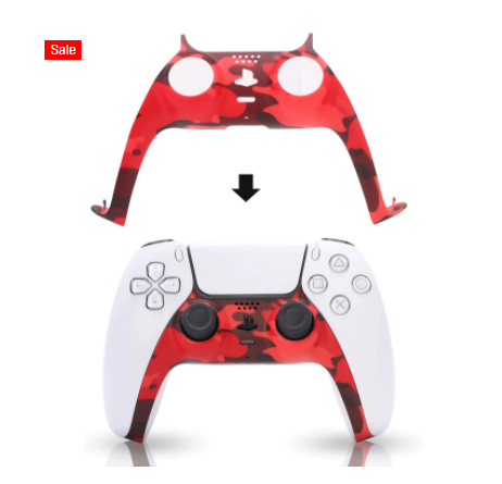PS5 Decorative Shell - Army Red