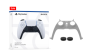 Ps5 White Controller + PS5 Decorative Shell