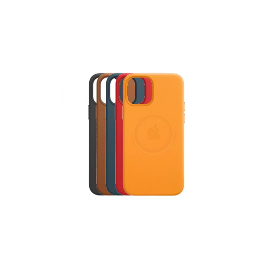 iPhone 12/12 Pro Leather Case with MagSafe - California Poppy