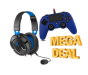 Mega Deal Turtle Beach Gaming Headset+PS4 Nacon Controller