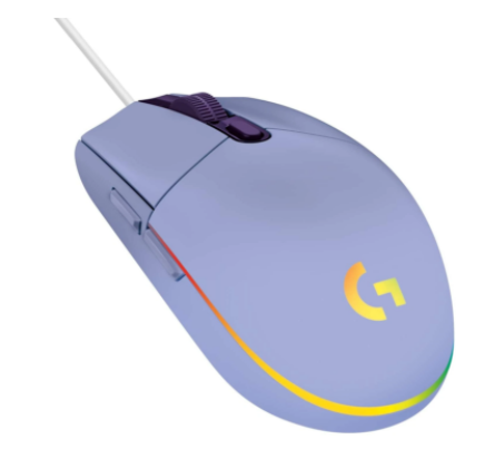 Logitech G203 LIGHTSYNC RGB Lighting Gaming Mouse - Lilac