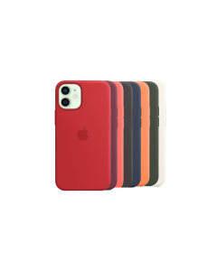 iPhone 12/12 Pro Silicone Case with MagSafe - Deep Navy