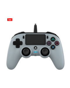 Nacon Wired Compact Controller For PlayStation 4 - Gray
