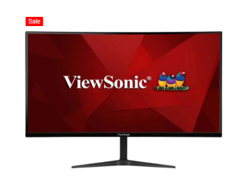 ViewSonic Curved Gaming Monitor (27” ,165Hz ,1Ms ,FHD)⁩