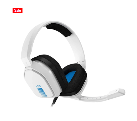 Astro A10 Wired Gaming Headset - White