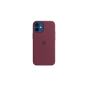 iPhone 12/12 Pro Silicone Case with MagSafe - Plum