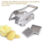 Stainless steel French fries cutter